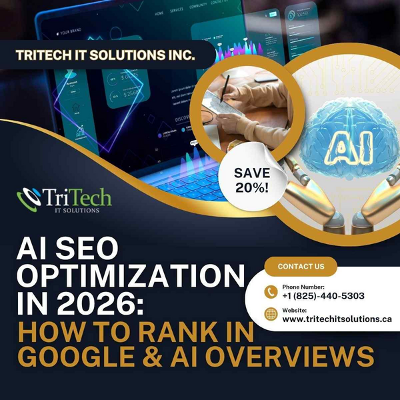 SEO Optimization Strategies 2026: Rank in Google & AI Overviews Service by TriTech IT Solutions